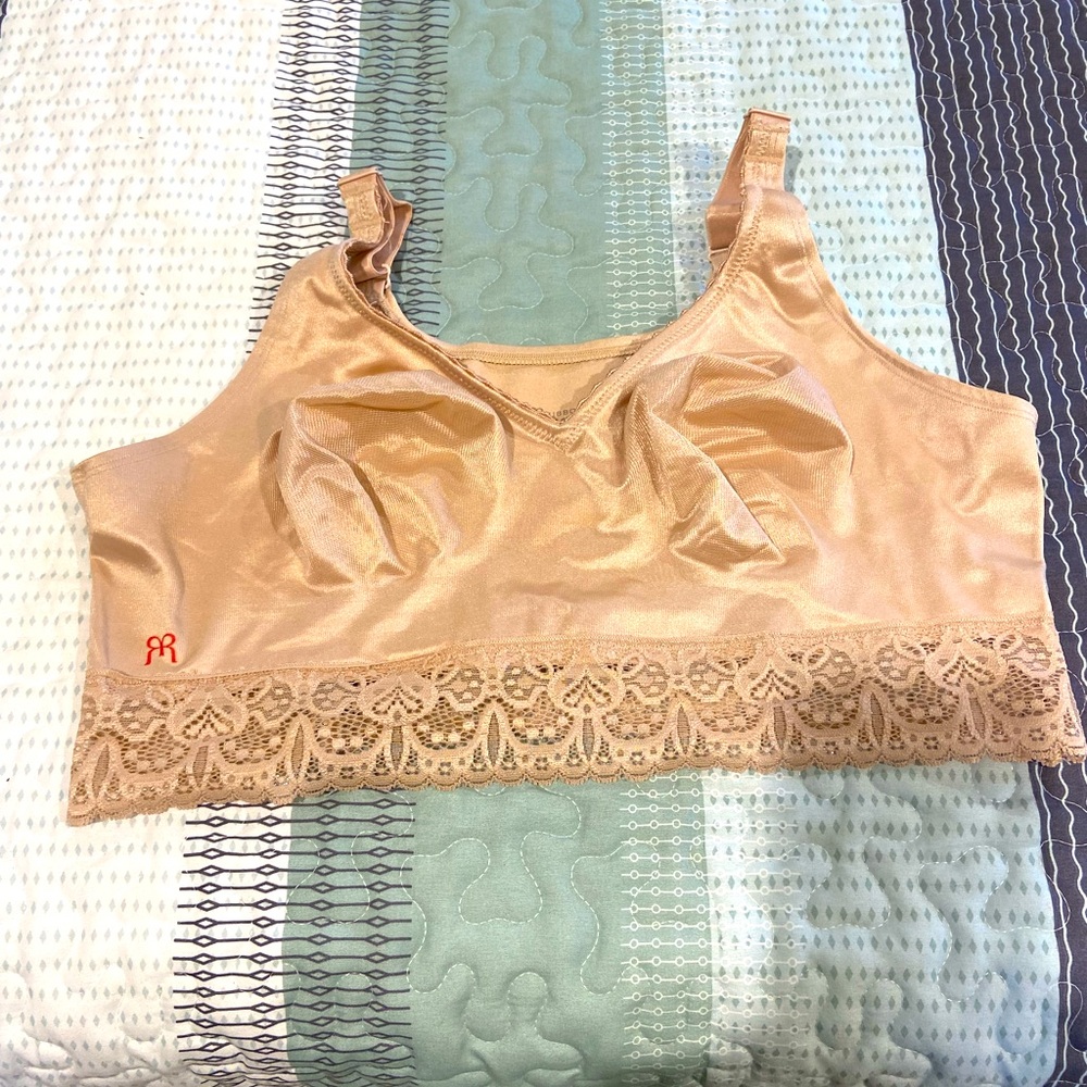Ruby Ribbon Lace Demiette Pale Size 40